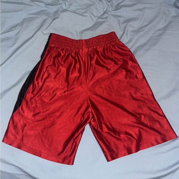 Red & Black Reebok Shorts - Picture 2 of 3
